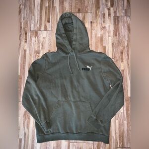 Puma Men's Olive Hoodie